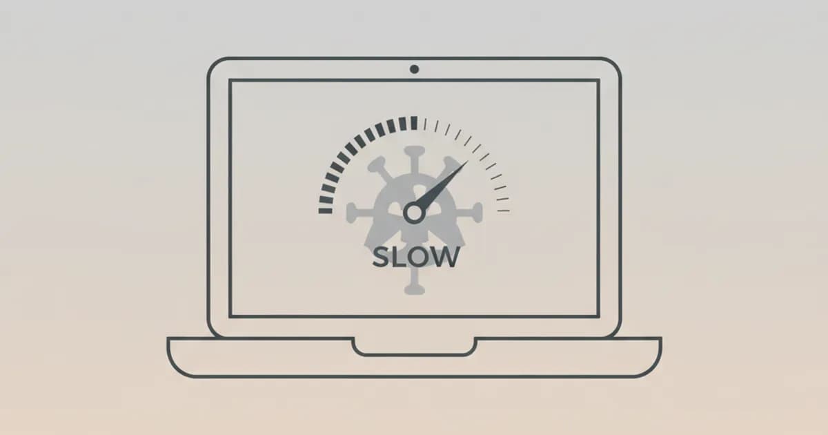 Why Your Slow Computer Might Be a Security Risk